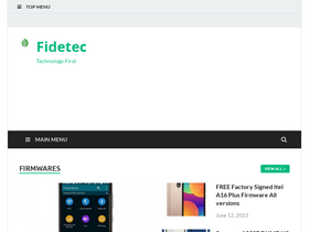 'fidetec.com' screenshot