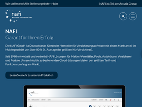 'nafi.de' screenshot