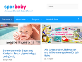 'sparbaby.de' screenshot