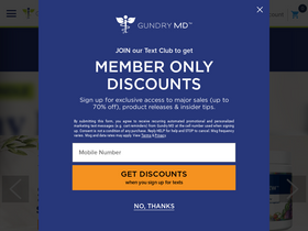 'gundrymd.com' screenshot