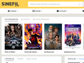 'sinefil.com' screenshot