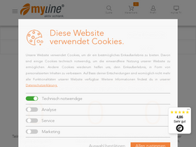 myline24.de homepage screenshot