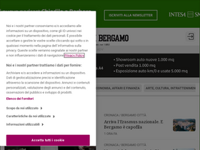 'ecodibergamo.it' screenshot