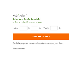 'nutrisystem.com' screenshot