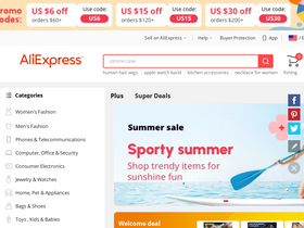 'aliexpress.us' screenshot