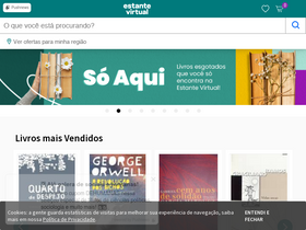 'estantevirtual.com.br' screenshot