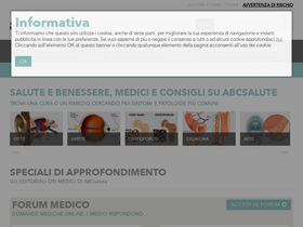 'abcsalute.it' screenshot