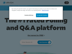 'vevox.com' screenshot