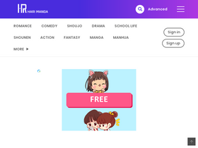 'harimanga.com' screenshot