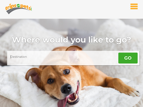 'tripswithpets.com' screenshot