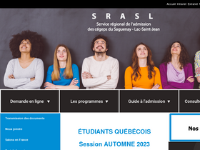 'srasl.qc.ca' screenshot