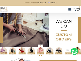 'hijabclothes.com' screenshot