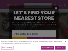 'eggfreecake.co.uk' screenshot