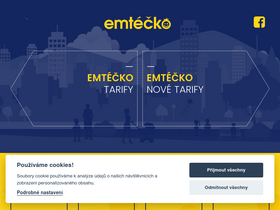 'emtecko.cz' screenshot