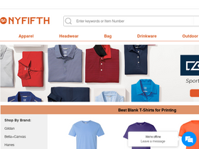 'nyfifth.com' screenshot