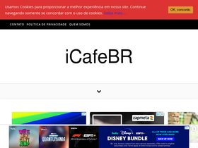 'icafebr.com.br' screenshot