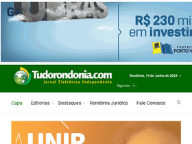 'tudorondonia.com' screenshot