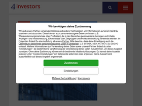 '4investors.de' screenshot