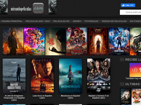 'mirandopeliculas.com' screenshot