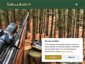 'sellier-bellot.cz' screenshot