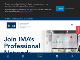 'imanet.org' screenshot