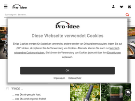 'proidee.at' screenshot