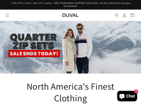 DUVAL website screenshot