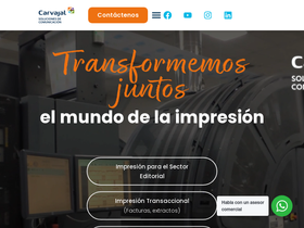 'carvajalcomunicacion.com' screenshot