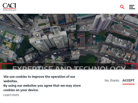 'caci.com' screenshot