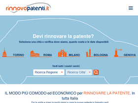 'rinnovopatenti.it' screenshot