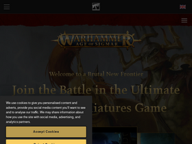 'ageofsigmar.com' screenshot