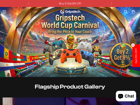 Gripstech homepage screenshot