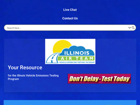 'illinoisairteam.net' screenshot