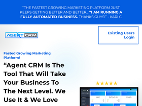 'agent-crm.com' screenshot