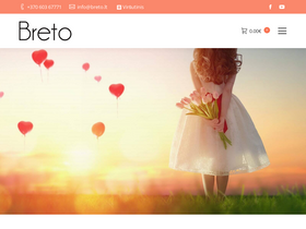 'breto.lt' screenshot