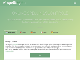 'spelling.nu' screenshot