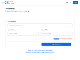 'convertbetcodes.com' screenshot