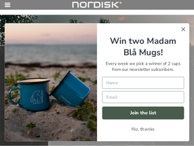 'nordisk.eu' screenshot