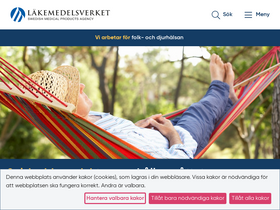 'lakemedelsverket.se' screenshot