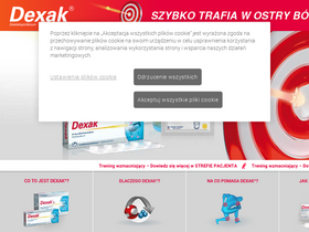 'dexak.pl' screenshot