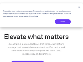 'axioshq.com' screenshot