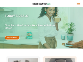 'crosscountrycafe.com' screenshot