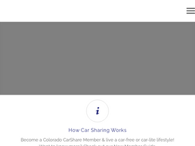 'carshare.org' screenshot