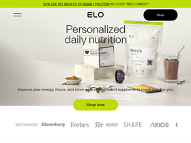 'elo.health' screenshot