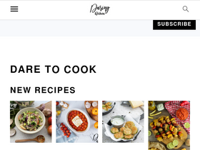 'thedaringkitchen.com' screenshot