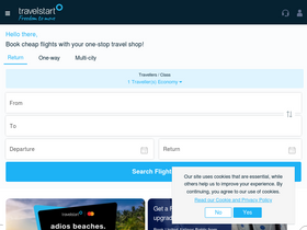 'travelstart.co.za' screenshot