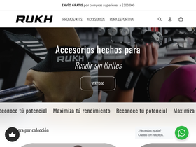 rukhfit.com homepage screenshot