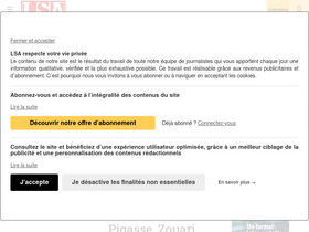 'lsa-conso.fr' screenshot