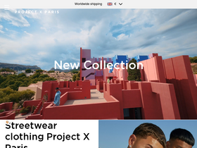 'projectxparis.com' screenshot