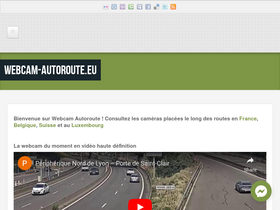 'webcam-autoroute.eu' screenshot